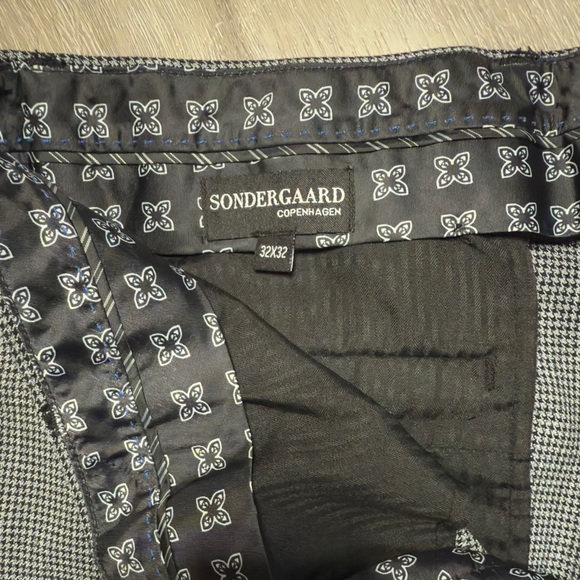 Gray Checkered Trousers - Picture 4 of 5